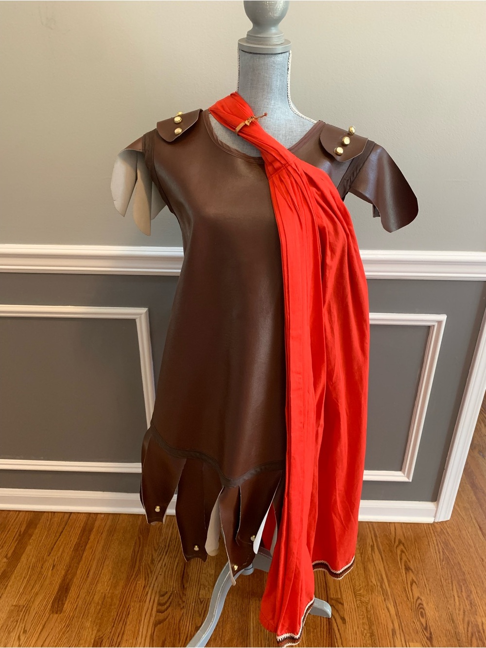 Vintage Roman Guard Costume Theater Cos-play Halloween Men’s One Size